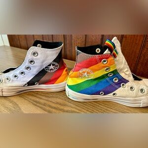 Pride Converse high tops